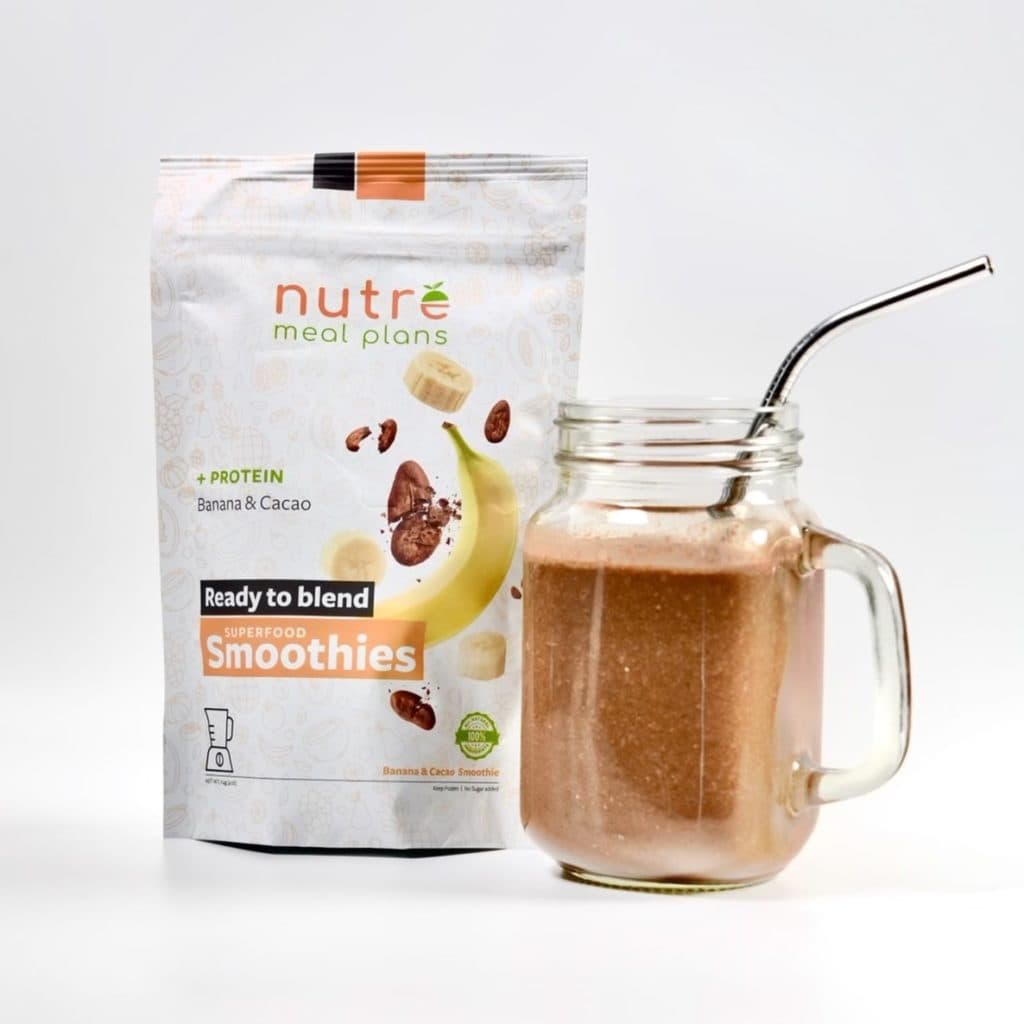 Banana Cacao Protein Smoothie