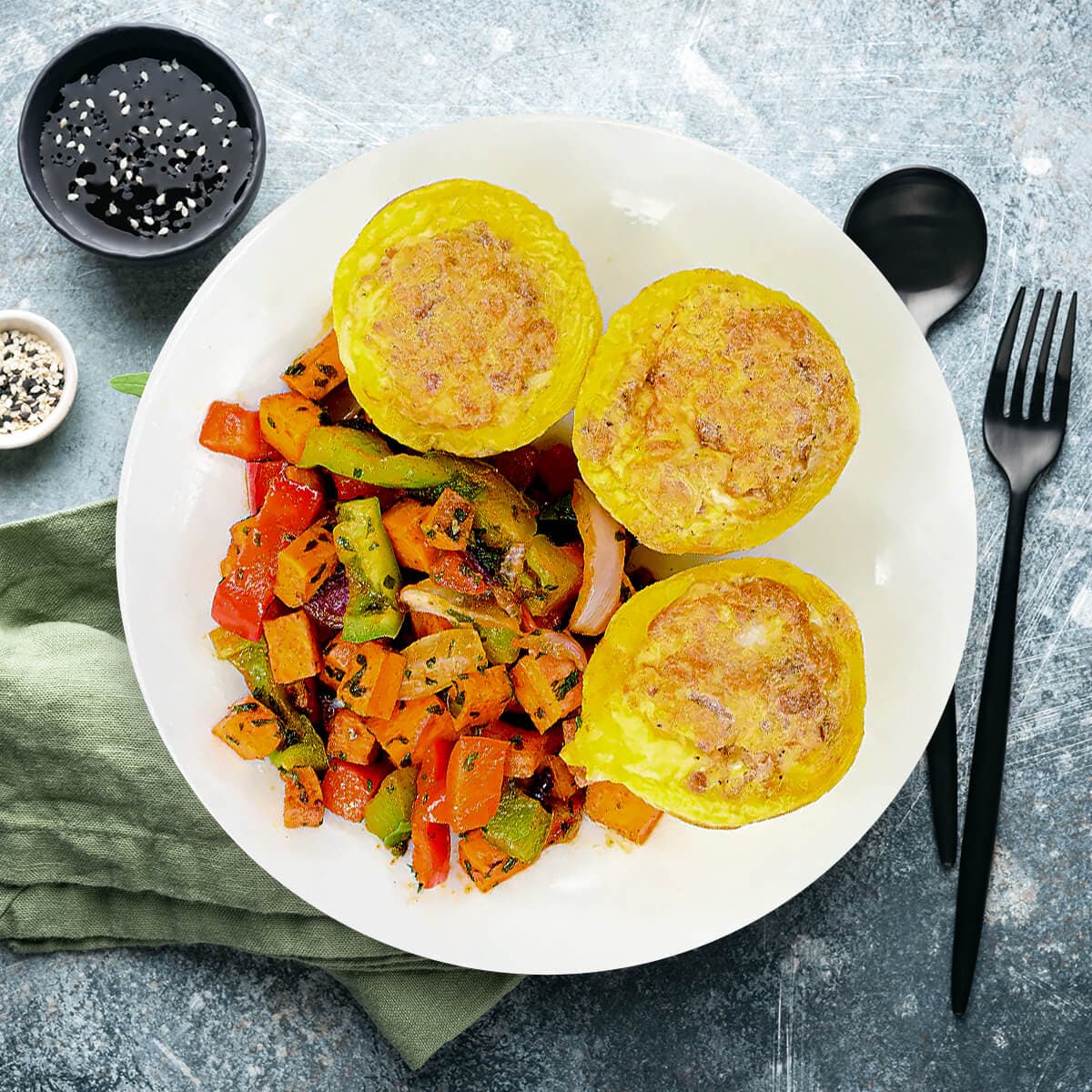 Cheddar, Spinach, Tomato Quiche