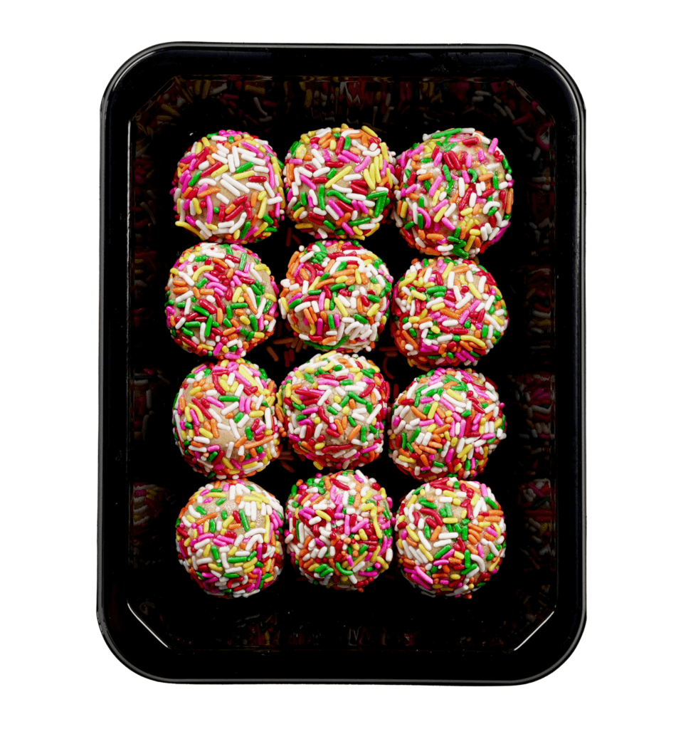 Cake Batter Protein Balls