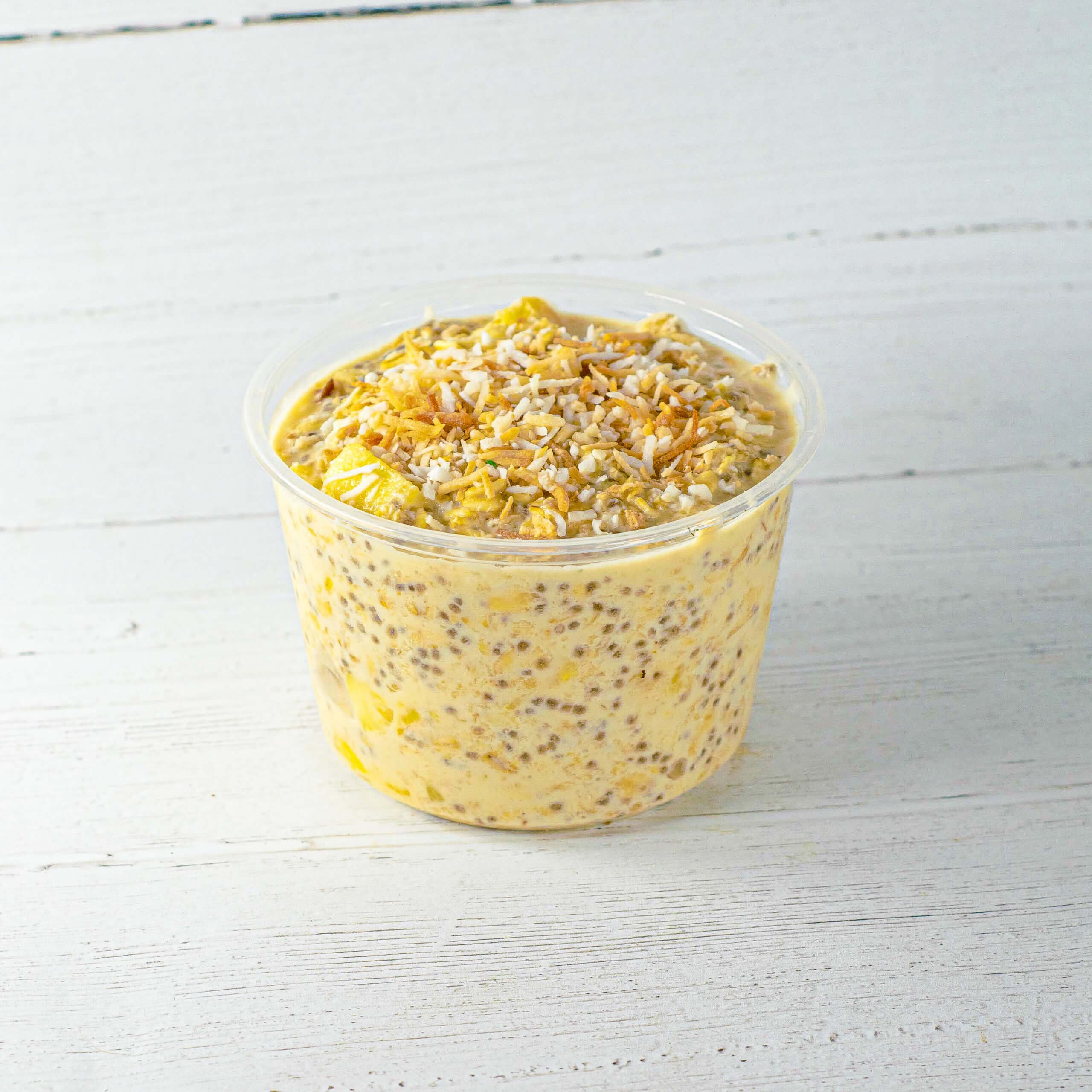Coconut & Pineapple Overnight Oats